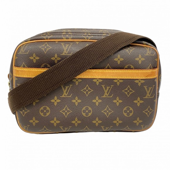 Louis Vuitton Reporter Shoulder PM Brown Monogram Bag - Picture 1 of 9